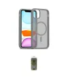 ieg™ iPhone 12 Kılıf Siluet Minimal Prime - Siyah Joko Magic 5D Hayalet Cam