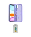 ieg™ iPhone 12 Kılıf Siluet Minimal Prime - Siyah Polymer Nano Ekran Koruyucu
