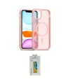ieg™ iPhone 12 Kılıf Siluet Minimal Prime - Siyah Polymer Nano Ekran Koruyucu