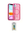 ieg™ iPhone 12 Kılıf Siluet Minimal Prime - Siyah Polymer Nano Ekran Koruyucu