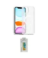 ieg™ iPhone 12 Kılıf Siluet Minimal Prime - Siyah Polymer Nano Ekran Koruyucu