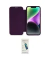 ieg™ iPhone 12 Kılıf Siluet Minimal Serisi - Şeffaf Pasifik Cam Ekran Koruyucu