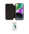 ieg™ iPhone 12 Kılıf Siluet Minimal Serisi - Şeffaf Pasifik Cam Ekran Koruyucu