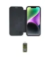 ieg™ iPhone 12 Kılıf Siluet Minimal Serisi - Siyah Joko Magic 5D Hayalet Cam