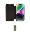 ieg™ iPhone 12 Kılıf Siluet Minimal Serisi - Siyah Joko Magic 5D Hayalet Cam
