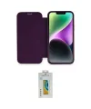 ieg™ iPhone 12 Kılıf Siluet Minimal Serisi - Siyah Polymer Nano Ekran Koruyucu
