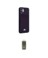 ieg™ iPhone 12 Kılıf Vadi Çizgi Prime - Siyah Joko Magic 5D Hayalet Cam