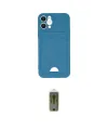 ieg™ iPhone 12 Kılıf Vadi Çizgi Prime - Siyah Joko Magic 5D Hayalet Cam