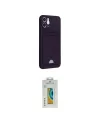 ieg™ iPhone 12 Kılıf Vadi Çizgi Prime - Siyah Polymer Nano Ekran Koruyucu