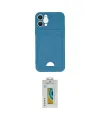 ieg™ iPhone 12 Kılıf Vadi Çizgi Prime - Siyah Polymer Nano Ekran Koruyucu