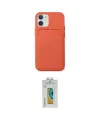 ieg™ iPhone 12 Kılıf Vadi Çizgi Prime - Siyah Polymer Nano Ekran Koruyucu