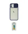ieg™ iPhone 12 Kılıf Vadi Çizgi - Siyah Polymer Nano Ekran Koruyucu