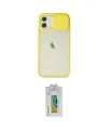 ieg™ iPhone 12 Kılıf Vadi Çizgi - Siyah Polymer Nano Ekran Koruyucu