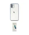ieg™ iPhone 12 Kılıf Vadi Minimal - Şeffaf Pasifik Cam Ekran Koruyucu