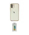 ieg™ iPhone 12 Kılıf Vadi Minimal - Siyah Polymer Nano Ekran Koruyucu