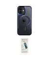ieg™ iPhone 12 Kılıf Yadigar Klasik Özel Seri - Şeffaf Pasifik Cam Ekran Koruyucu