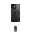 ieg™ iPhone 12 Kılıf Yadigar Klasik Özel Seri - Siyah Joko Magic 5D Hayalet Cam