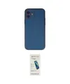 ieg™ iPhone 12 Kılıf Yadigar Klasik - Şeffaf Pasifik Cam Ekran Koruyucu