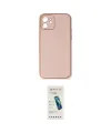 ieg™ iPhone 12 Kılıf Yadigar Klasik - Şeffaf Pasifik Cam Ekran Koruyucu