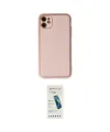ieg™ iPhone 12 Kılıf Yadigar Klasik - Şeffaf Pasifik Cam Ekran Koruyucu