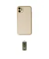 ieg™ iPhone 12 Kılıf Yadigar Klasik - Siyah Joko Magic 5D Hayalet Cam