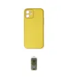 ieg™ iPhone 12 Kılıf Yadigar Klasik - Siyah Joko Magic 5D Hayalet Cam