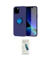 ieg™ iPhone 12 Kılıf Yankı Form Prime - Şeffaf Pasifik Cam Ekran Koruyucu