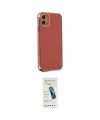 ieg™ iPhone 12 Kılıf Yankı Serisi - Şeffaf Pasifik Cam Ekran Koruyucu