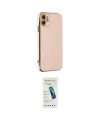 ieg™ iPhone 12 Kılıf Yankı Serisi - Şeffaf Pasifik Cam Ekran Koruyucu
