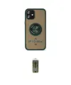 ieg™ iPhone 12 Kılıf Yörünge Çizgi - Siyah Joko Magic 5D Hayalet Cam