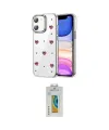 ieg™ iPhone 12 Kılıf Yörünge Form - Siyah Polymer Nano Ekran Koruyucu