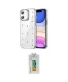 ieg™ iPhone 12 Kılıf Yörünge Form - Siyah Polymer Nano Ekran Koruyucu