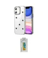 ieg™ iPhone 12 Kılıf Yörünge Form - Siyah Polymer Nano Ekran Koruyucu