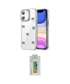 ieg™ iPhone 12 Kılıf Yörünge Form - Siyah Polymer Nano Ekran Koruyucu