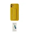 ieg™ iPhone 12 Kılıf Yörünge Yansıma - Şeffaf Pasifik Cam Ekran Koruyucu