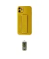 ieg™ iPhone 12 Kılıf Yörünge Yansıma - Siyah Joko Magic 5D Hayalet Cam