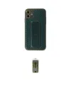 ieg™ iPhone 12 Kılıf Yörünge Yansıma - Siyah Joko Magic 5D Hayalet Cam