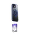 ieg™ iPhone 12 Kılıf Zirve Çizgi Prime - Siyah Bilvis 5in1 3D Magic Cam Ekran Koruyucu