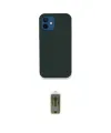 ieg™ iPhone 12 Kılıf Zirve Modern Özel Seri - Siyah Joko Magic 5D Hayalet Cam