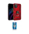 ieg™ iPhone 12 Mini Kılıf Ahenk Klasik Koleksiyonu - Şeffaf Royal Nano Ekran Koruyucu
