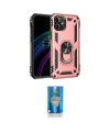 ieg™ iPhone 12 Mini Kılıf Ahenk Klasik Koleksiyonu - Şeffaf Royal Nano Ekran Koruyucu