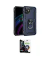 ieg™ iPhone 12 Mini Kılıf Ahenk Klasik Koleksiyonu - Şeffaf Temperli Cam Ekran Koruyucu