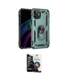 ieg™ iPhone 12 Mini Kılıf Ahenk Klasik Koleksiyonu - Şeffaf Temperli Cam Ekran Koruyucu