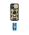 ieg™ iPhone 12 Mini Kılıf Ahenk Klasik - Şeffaf Royal Nano Ekran Koruyucu