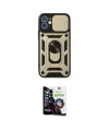 ieg™ iPhone 12 Mini Kılıf Ahenk Klasik - Şeffaf Temperli Cam Ekran Koruyucu