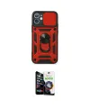 ieg™ iPhone 12 Mini Kılıf Ahenk Klasik - Şeffaf Temperli Cam Ekran Koruyucu