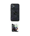 ieg™ iPhone 12 Mini Kılıf Ahenk Klasik - Şeffaf Temperli Cam Ekran Koruyucu