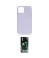 ieg™ iPhone 12 Mini Kılıf Ahenk Serisi - Şeffaf 360 Full Body Arka Koruyucu