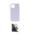ieg™ iPhone 12 Mini Kılıf Ahenk Serisi - Şeffaf Temperli Cam Ekran Koruyucu