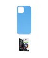 ieg™ iPhone 12 Mini Kılıf Ahenk Serisi - Şeffaf Temperli Cam Ekran Koruyucu
